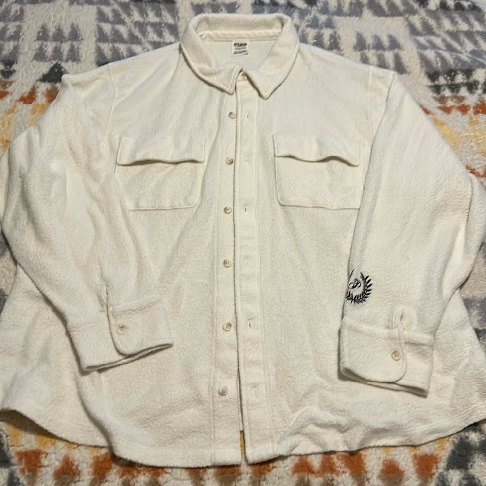 EUC Victoria’s Secret Pink Fleece Jacket